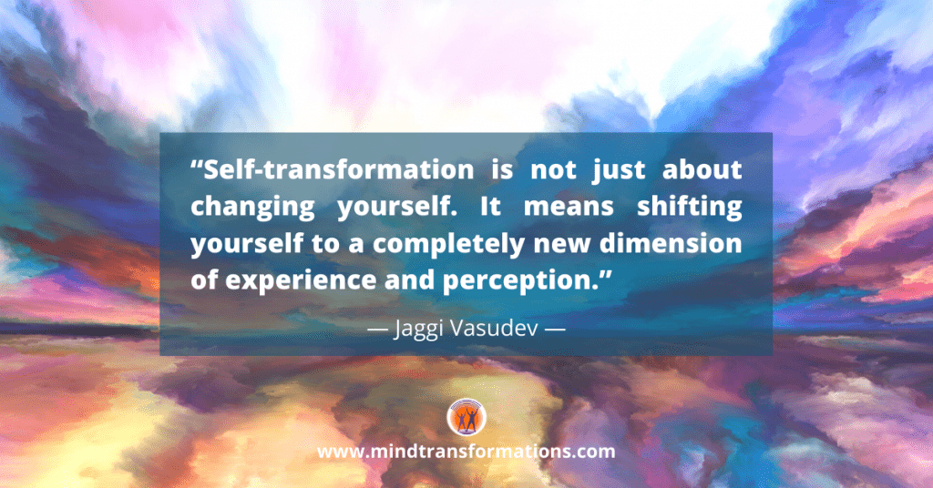 self transformation coaching quote