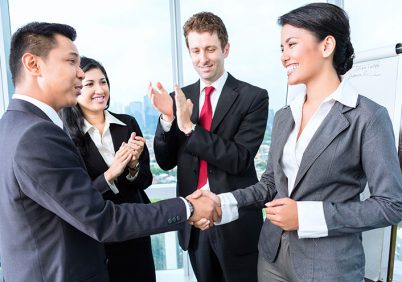33798471 - business team applause in meeting