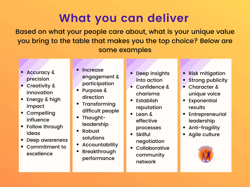 delivering value intangible benefits delivering value intangible benefits