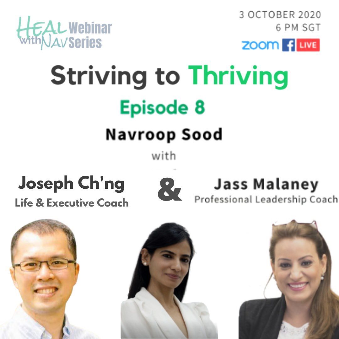 striving to thriving webinar series with Nav
