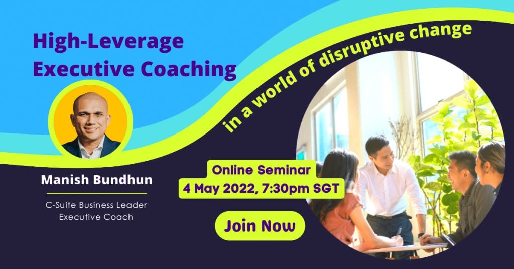 high leverage executive coaching in age of disruption
