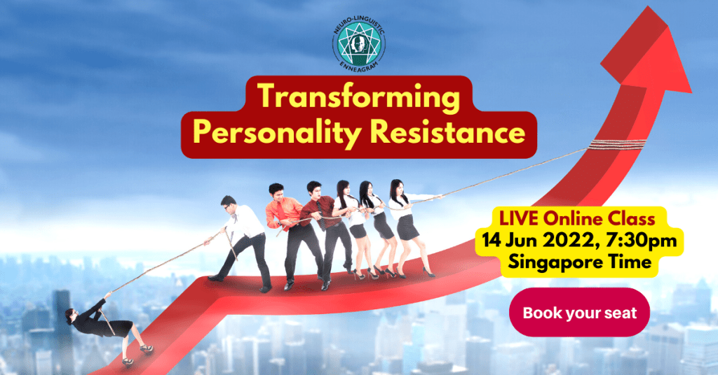 Personality resistance neuro linguistic Enneagram growth online class